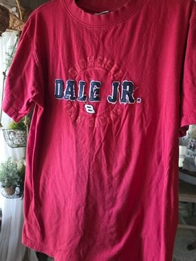 Chase Authentics Red Dale Jr. Graphic Short Sleeve Tee